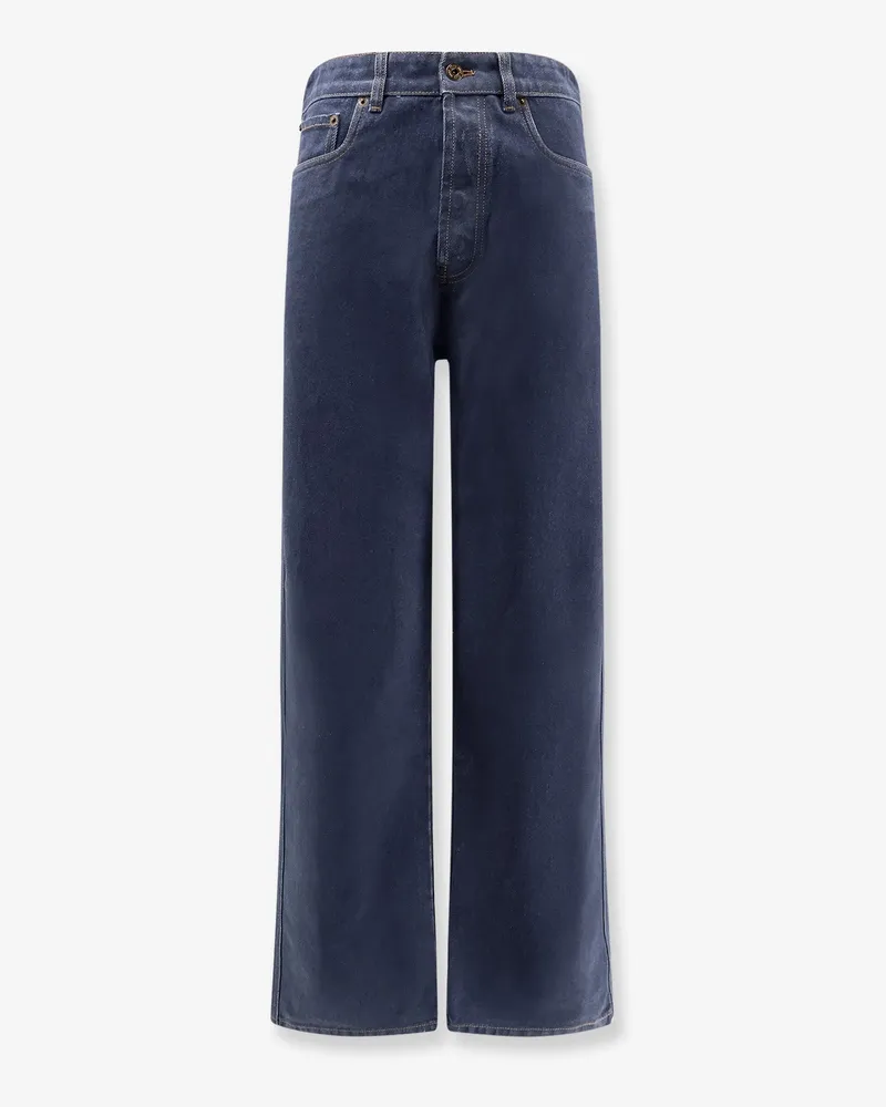 Miu Miu Denim Flock jeans -  - gender_Woman Blue