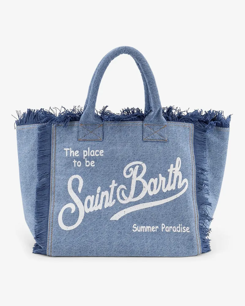 MC2 Saint Barth Vanity denim shoulder bag -  - gender_Woman Blue