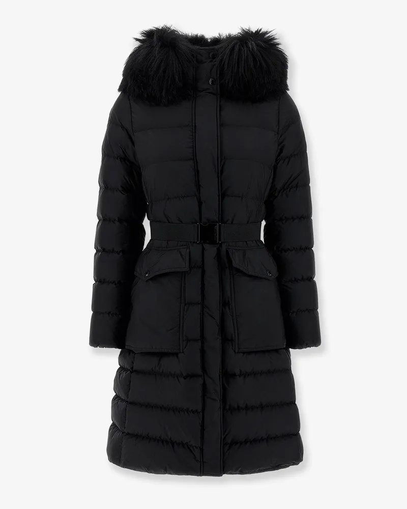 Moncler Khloesse nylon long down jacket -  - gender_Woman Black
