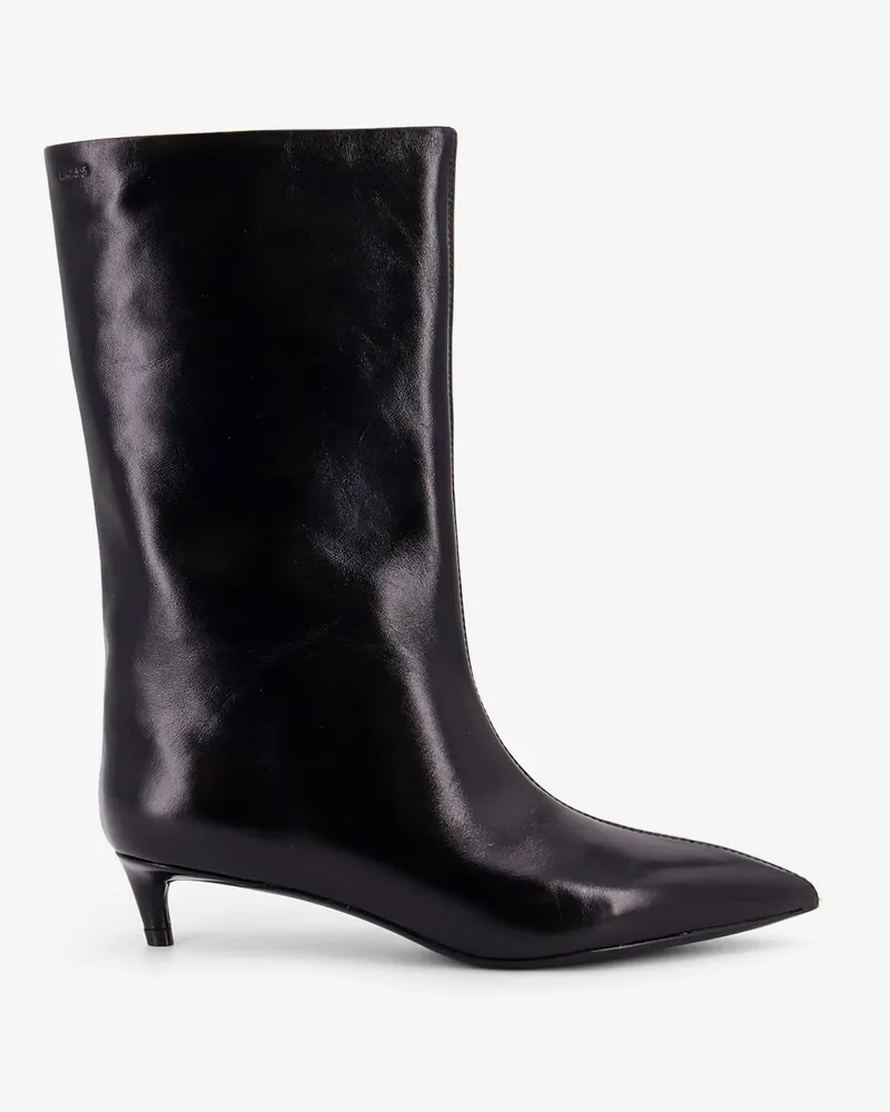 HUGO BOSS Leather boots -  - gender_Woman Black