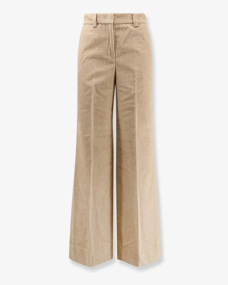 Incotex Corduroy trousers -  - gender_Woman Beige