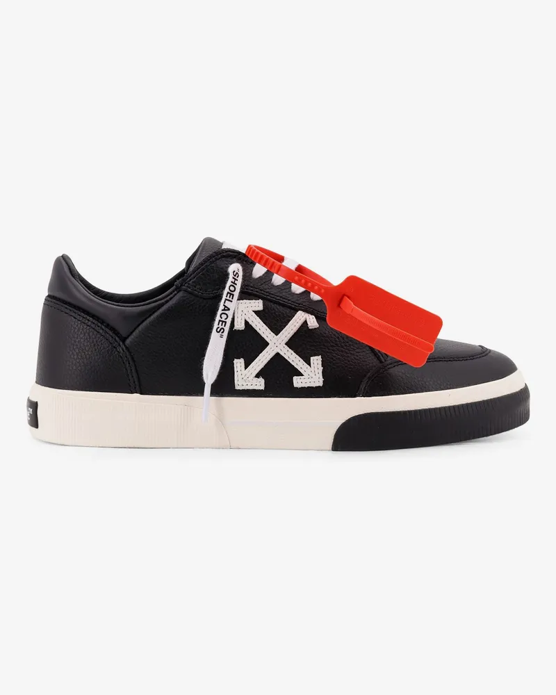 OFF-WHITE Vulc Low leather low-top sneakers -  - gender_Man Black