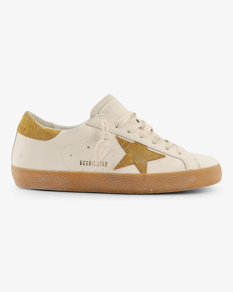 Golden Goose Super-star classic with List leather sneakers -  - gender_Man White
