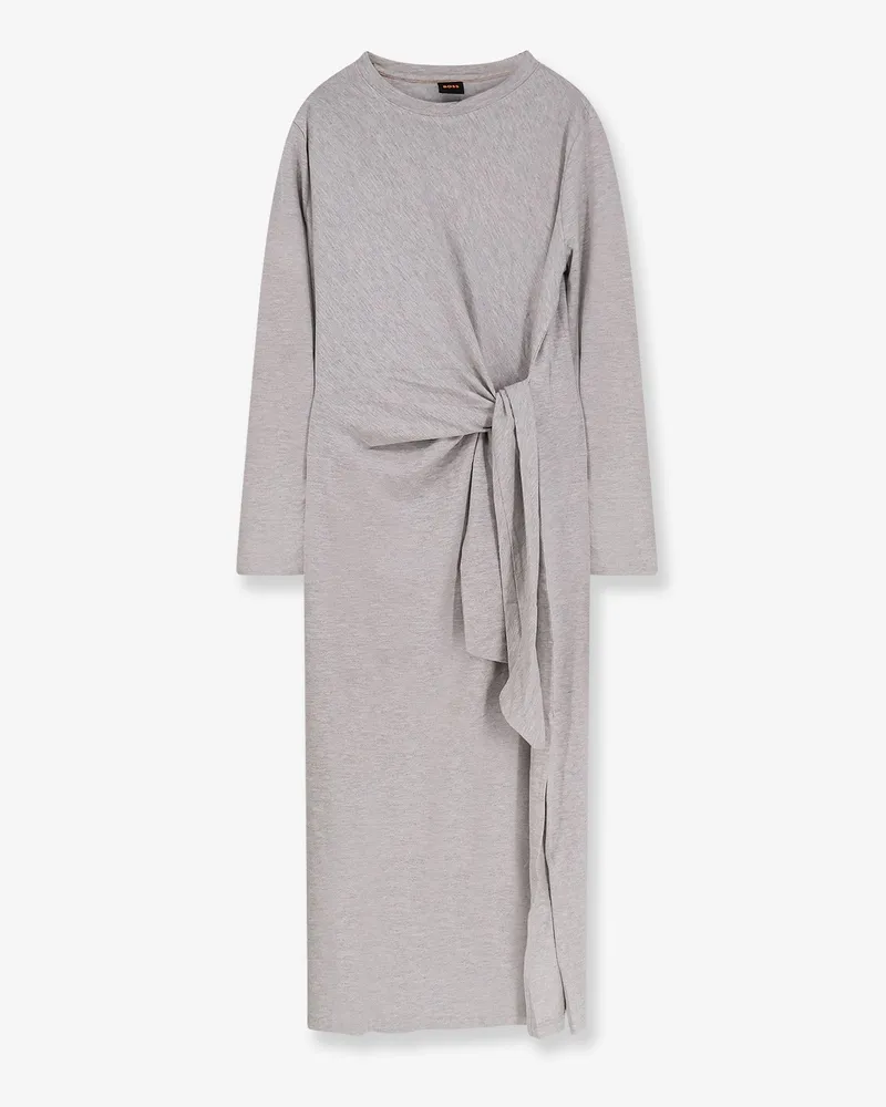 HUGO BOSS Erlot stretch modal dress -  - gender_Woman Grey