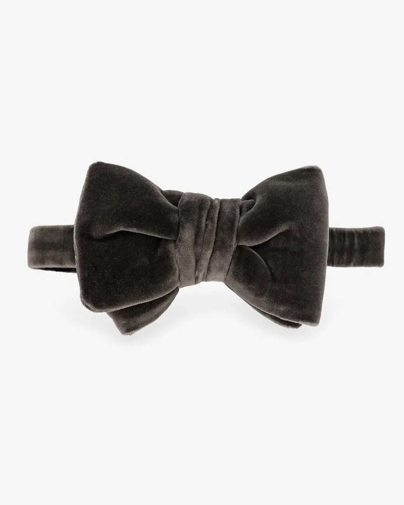 Tom Ford Velvet Bow -  - gender_Man Grey