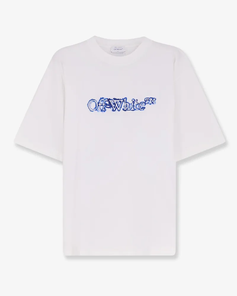 OFF-WHITE Cloudy Arrow Skate cotton t-shirt -  - gender_Man White