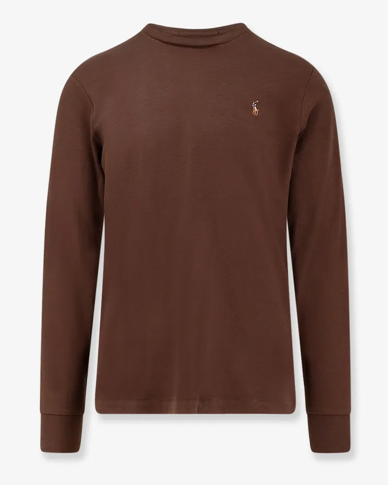 Ralph Lauren Cotton T-shirt -  - gender_Man Brown