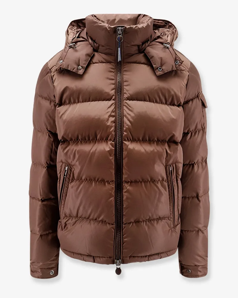 Moncler Recycled material Maya down jacket -  - gender_Man Brown