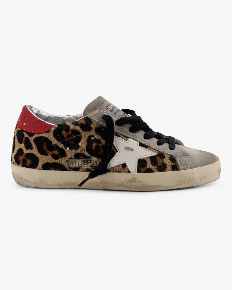 Golden Goose Super star sneaker with animal print -  - gender_Woman Animal