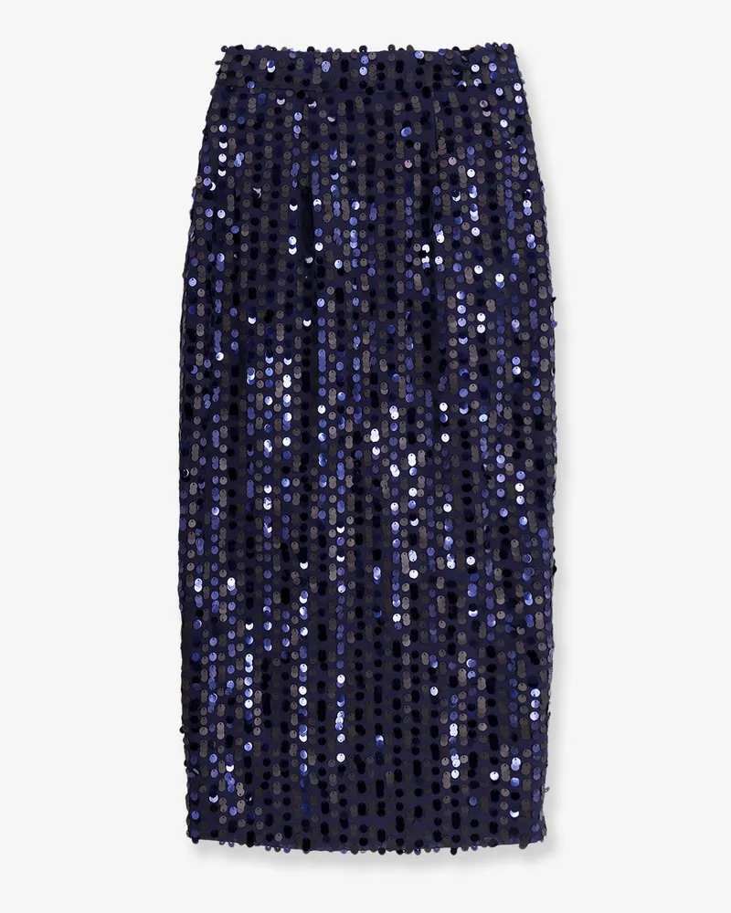 ACTUALEE Midi skirt with sequins -  - gender_Woman Blue