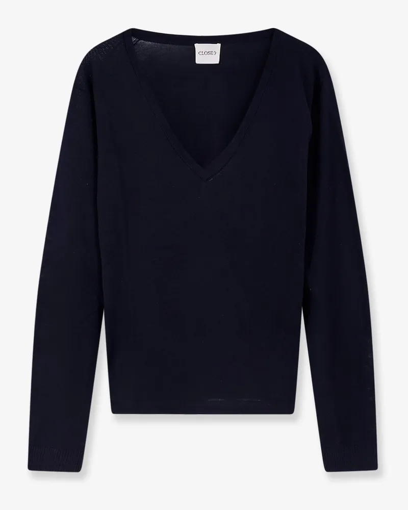 Closed Wool and silk sweater -  - gender_Woman Blue