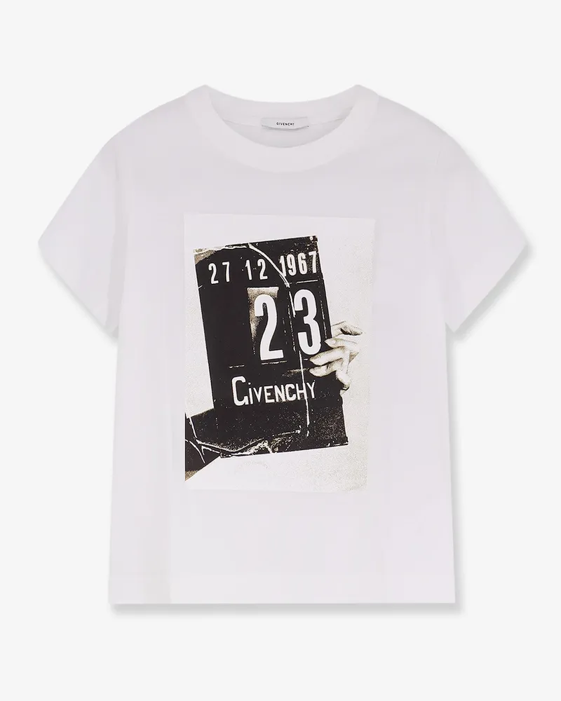 Givenchy Cotton t-shirt with print on the front -  - gender_Woman White