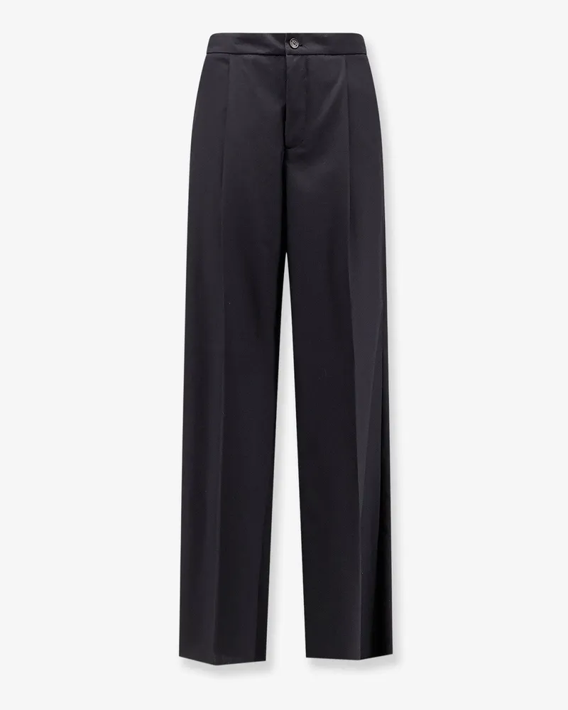 Hevò Wool blend trousers -  - gender_Man Black
