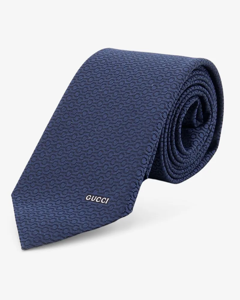 Gucci Silk Tie -  - gender_Man Blue