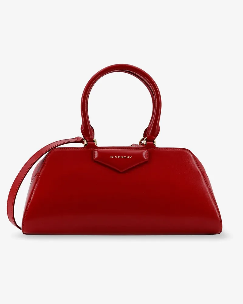 Givenchy Antigona East West Small leather shoulder bag -  - gender_Woman Red