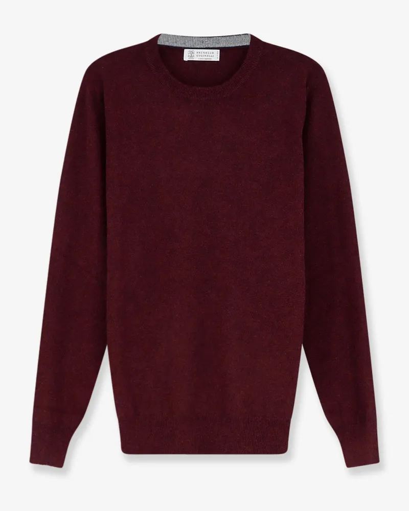 Brunello Cucinelli Cashmere sweater -  - gender_Man Red