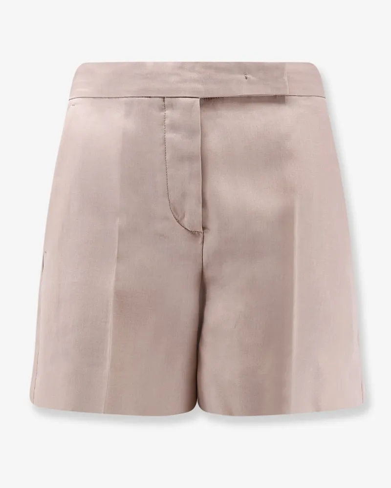 Max Mara Mxaerosi silk shorts -  - gender_Woman Pink