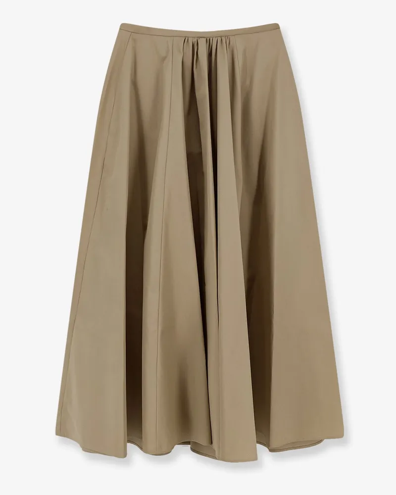 ASPESI Cotton long skirt -  - gender_Woman Beige