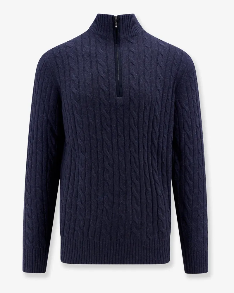Loro Piana Baby cashmere sweater -  - gender_Man Blue
