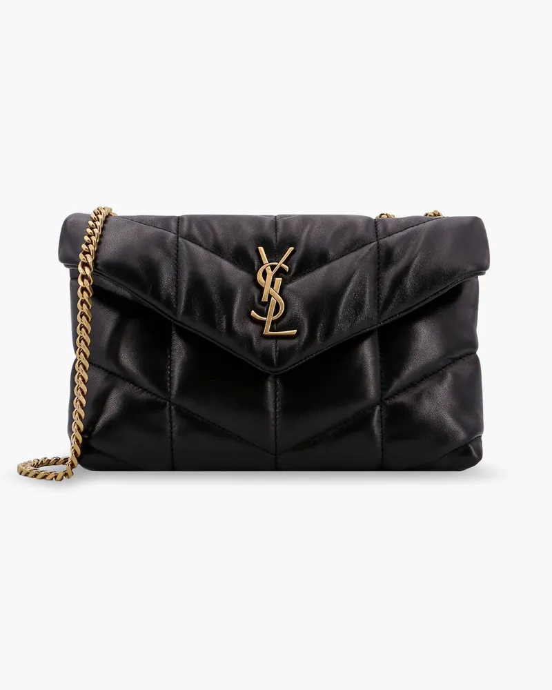 Saint Laurent Loulou Puffer Toy matelassé leather crossbody bag -  - gender_Woman Black