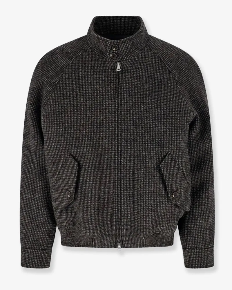 Dunst Harrington Unisex wool and alpaca jacket -  - gender_Woman Brown