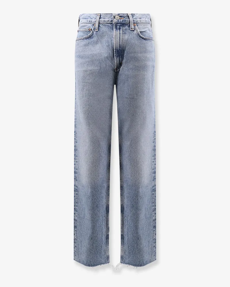 AGOLDE Leena regenerative cotton jeans -  - gender_Woman Blue