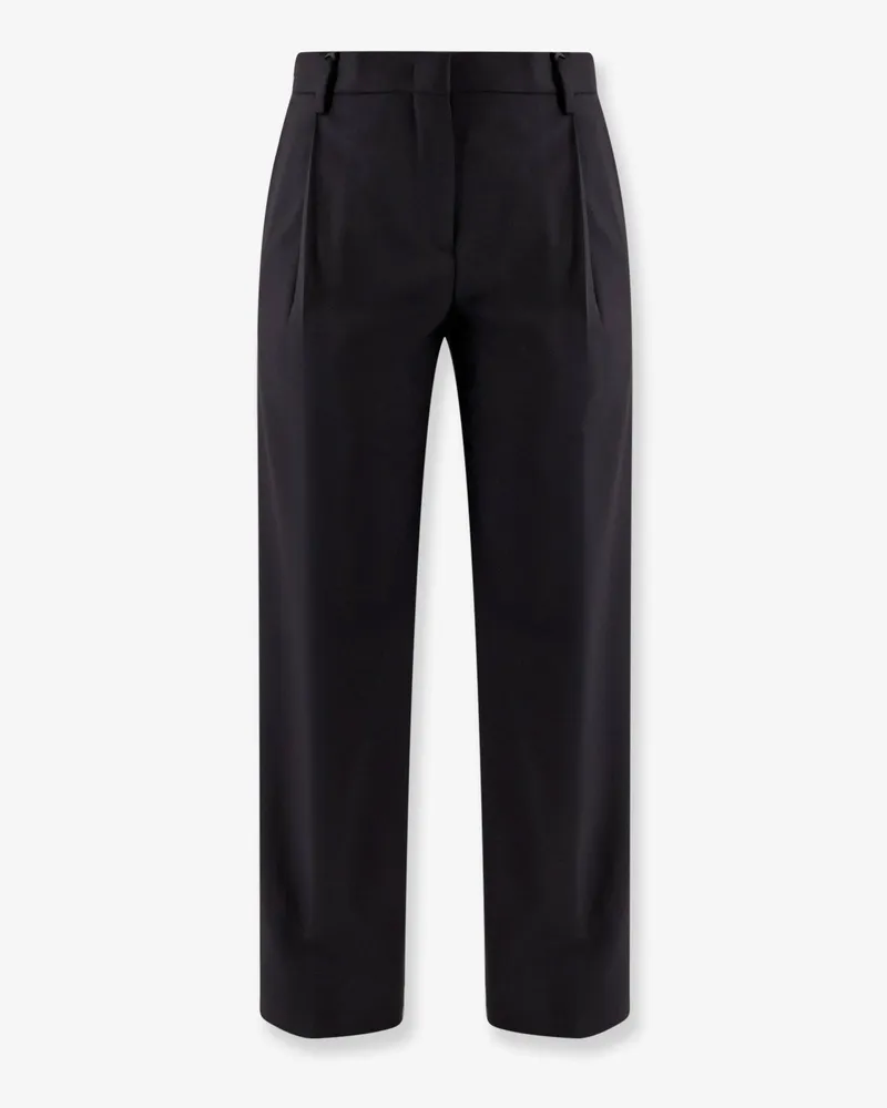 LARDINI Virgin wool trouser with pinces -  - gender_Woman Black