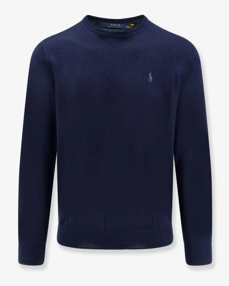 Ralph Lauren Merino wool sweater -  - gender_Man Blue