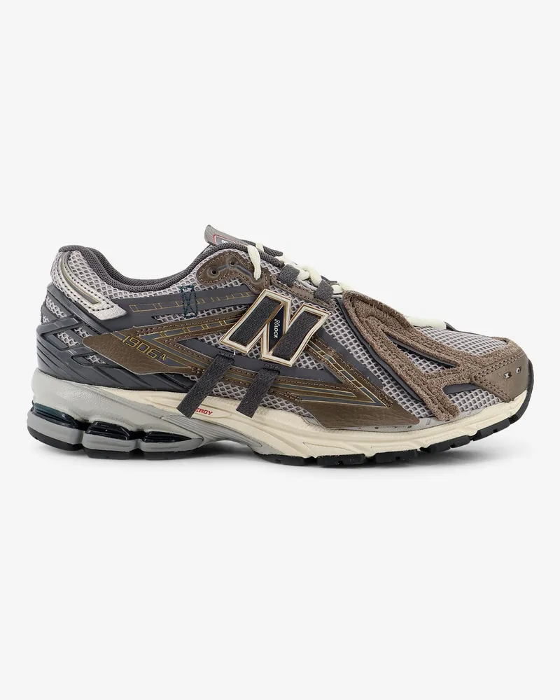 New Balance U19066 mesh sneakers with suede inserts -  - gender_Man Grey