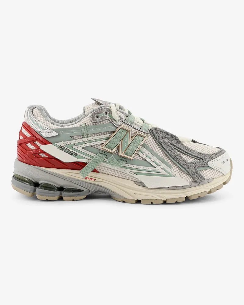 New Balance U19065 mesh sneakers with multicolor inserts -  - gender_Man Grey