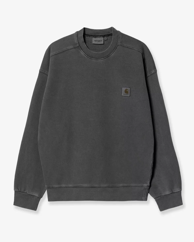 Carhartt WIP Nelson cotton sweatshirt -  - gender_Man Grey