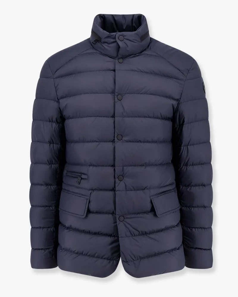 Moncler Carrelet jacket with zip and buttons -  - gender_Man Blue