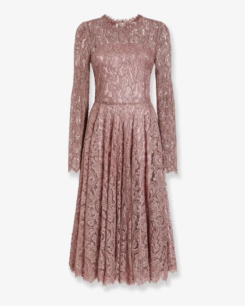 Dolce & Gabbana Lace dress -  - gender_Woman Pink