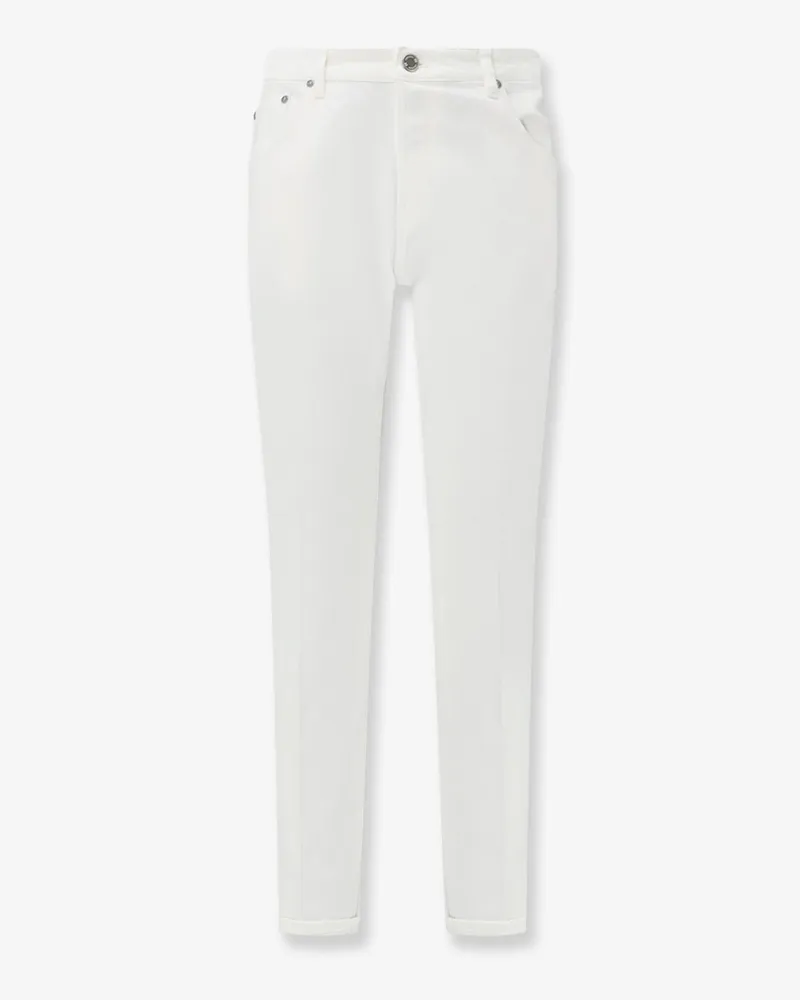 PT TORINO White denim Reggae trousers -  - gender_Man White