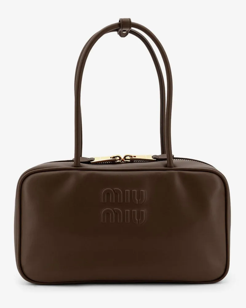 Miu Miu Beau Leather handbag -  - gender_Woman Brown