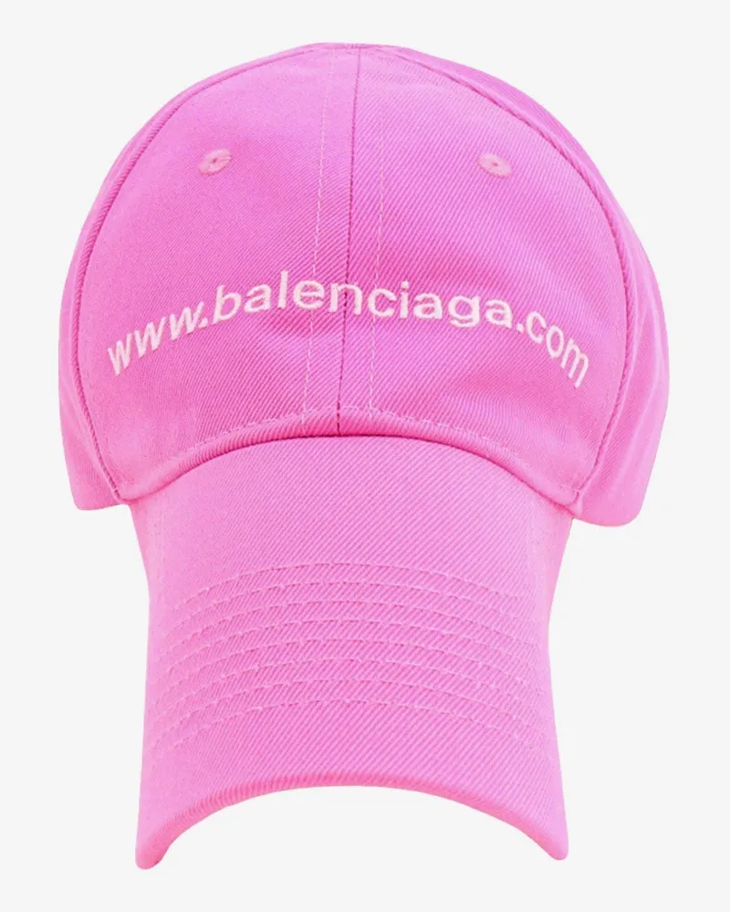 Balenciaga Pink drill hat -  - gender_Woman Pink
