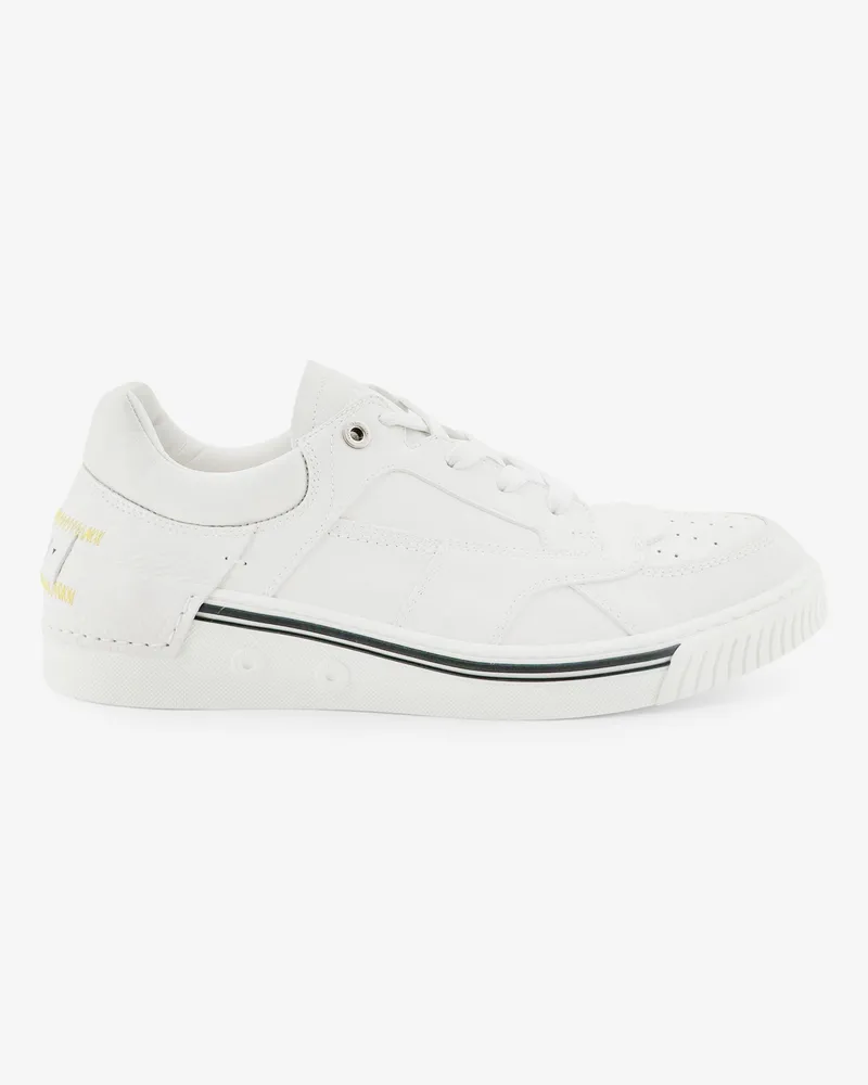 Fendi Fender leather sneakers -  - gender_Man White