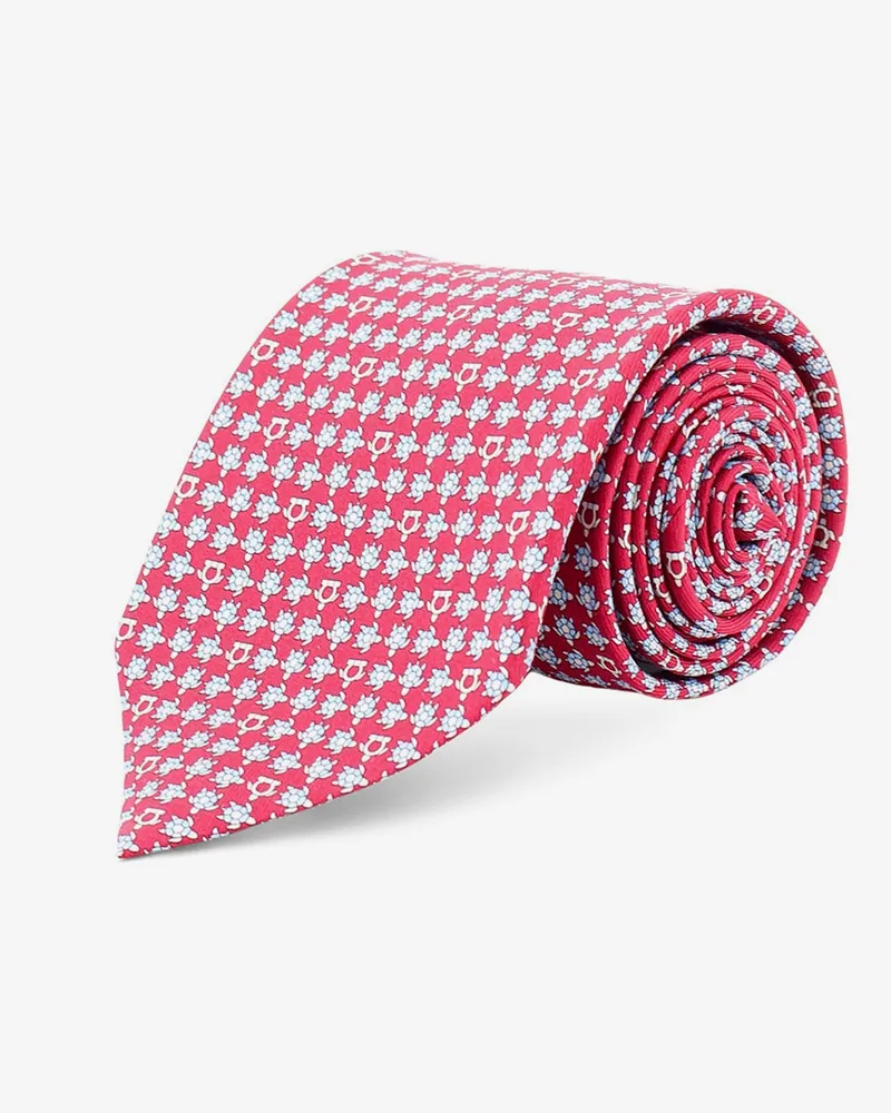 Ferragamo Silk Tie -  - gender_Man Red
