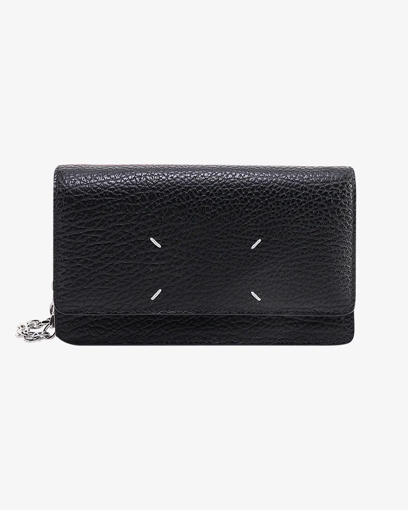 Maison Margiela Four Stitches leather crossbody bag -  - gender_Woman Black