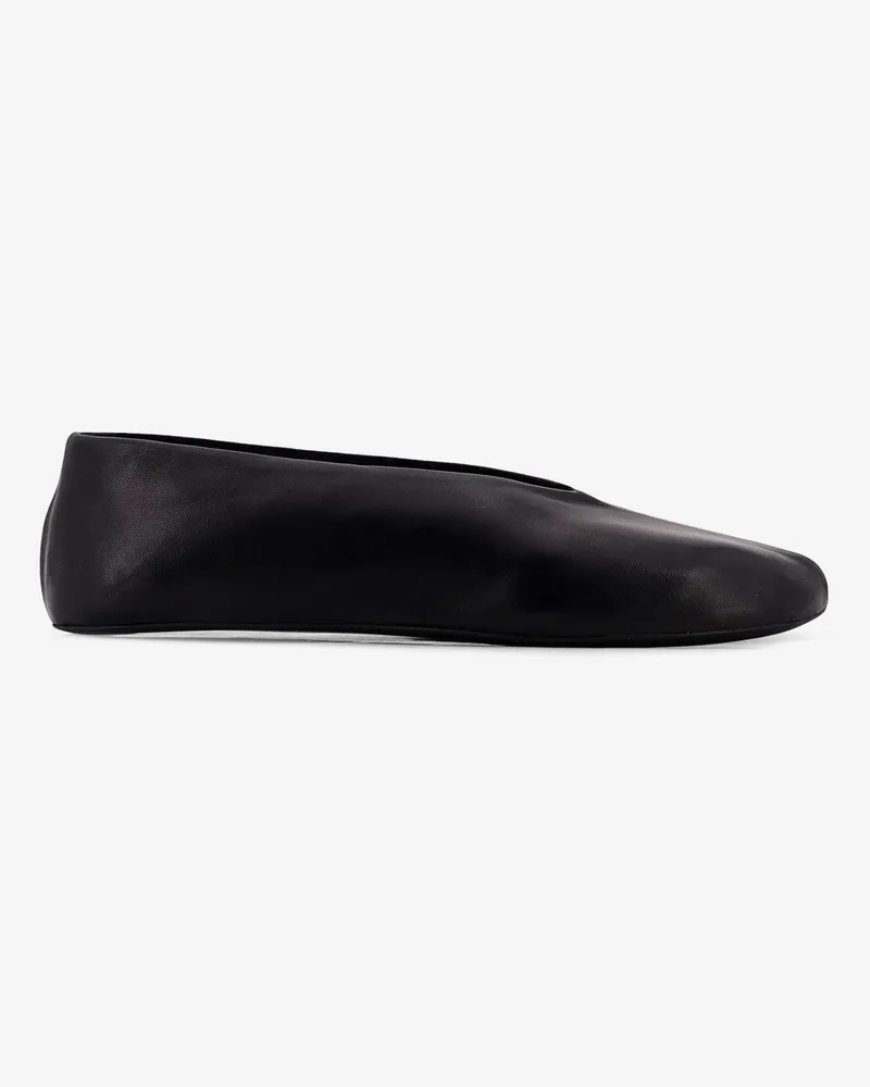The Row Stella leather ballerinas -  - gender_Woman Black