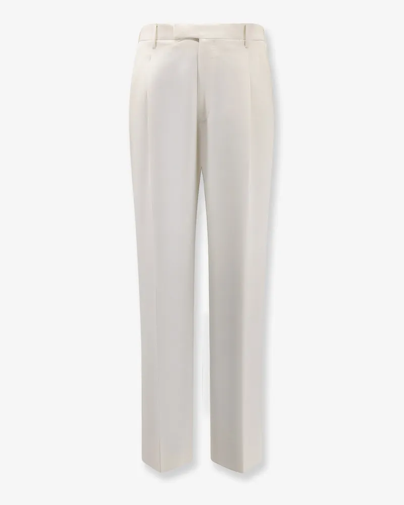 Corneliani Virgin wool trousers -  - gender_Man White