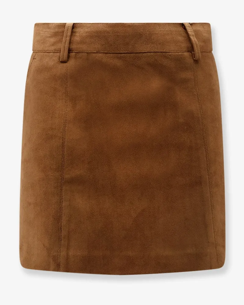 Dunst Alter Suede Mini Skirt -  - gender_Woman Brown