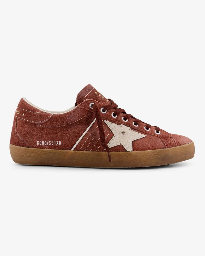 Golden Goose Super Star Double Quarter suede sneakers -  - gender_Man Brown