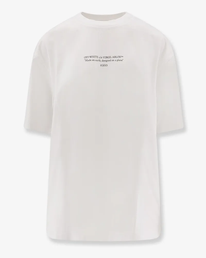 OFF-WHITE Cotton T-shirt -  - gender_Woman White