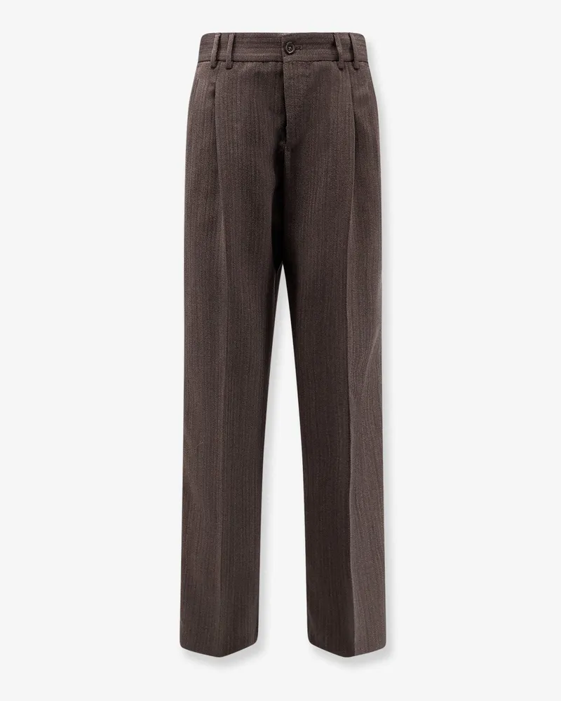 PT TORINO Michael virgin wool trousers -  - gender_Man Brown