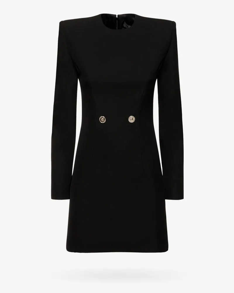 Versace Virgin wool mini dress -  - gender_Woman Black