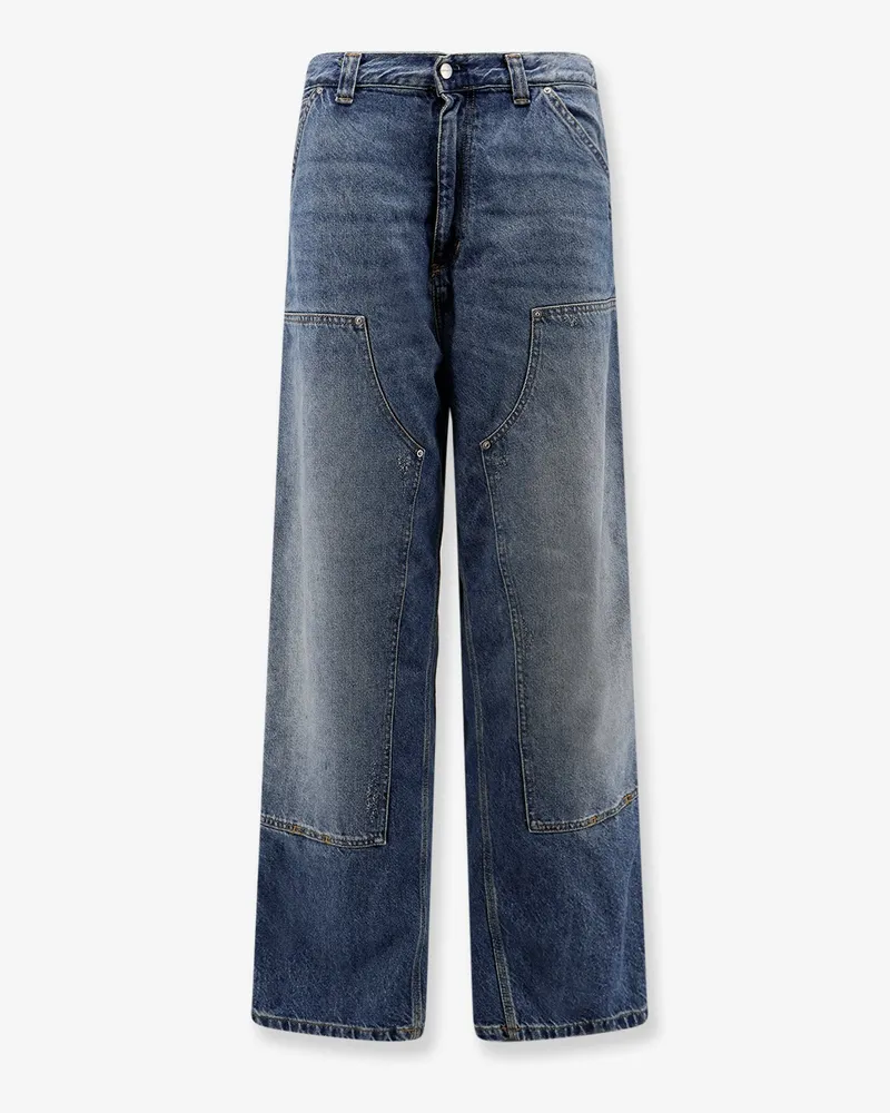 Carhartt WIP Blue denim jeans -  - gender_Man Blue