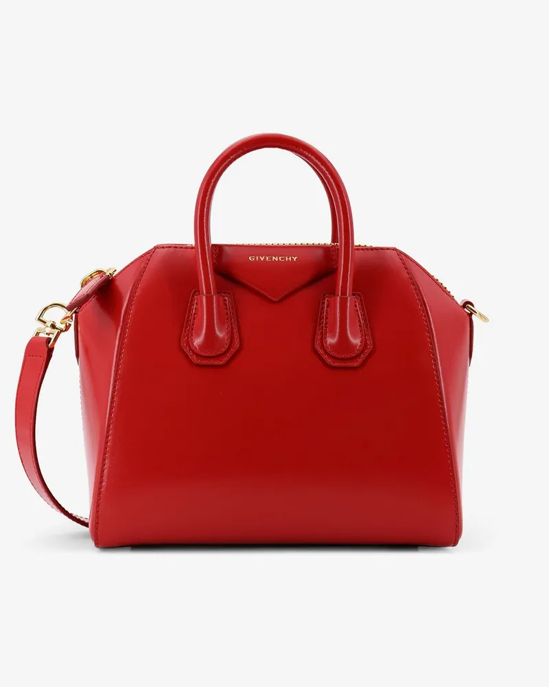 Givenchy Antigona Mini leather shoulder bag -  - gender_Woman Red