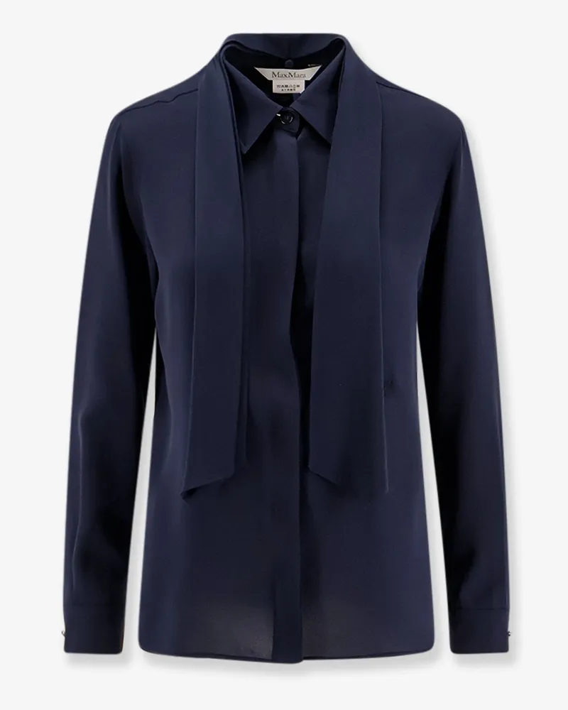 Max Mara Colmo silk shirt -  - gender_Woman Blue