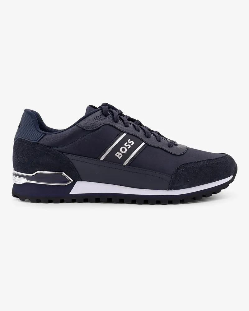 HUGO BOSS Nylon low-top sneakers -  - gender_Man Blue